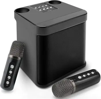 100 Вт, мощный беспроводной портативный микрофон, Bluetooth Аудио, Наружная водонепроницаемая аудиосистема для домашнего кинотеатра, бумбокс Caixa De Som