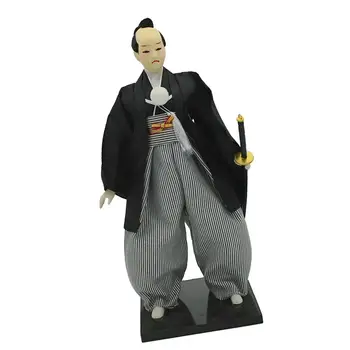 12-дюймовая постмодернистская японская мужская кукла-самурай, Восточные куклы