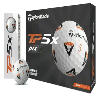 2021 Мячи для гольфа TP5x Pix Белого Цвета