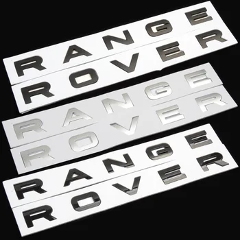 3d ABS Наклейка С Буквенным Логотипом Range Rover Для Капота Автомобиля Range Rover Evoque Sport l322 l405 l538 l494 l320 Velar Аксессуары