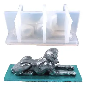 3D силиконовая форма с антипригарным покрытием, 3D формы египетского сфинкса 