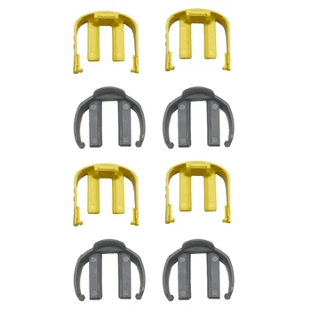 4 комплекта желто-серого цвета для мойки высокого давления Karcher K2 K3 K7, триггер и замена шланга C зажимом Для подключения шланга к машине