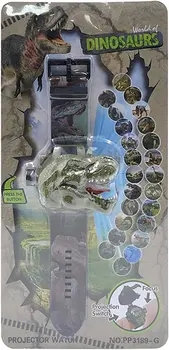5 шт. Часы-проектор с динозавром - специальные детские часы-проектор с ремешком из ABS | регулируемыми часами-проектором даты и времени, игрушки для