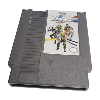 8-разрядная игровая карта с 72 контактами, картридж Gijoe1 версии NTSC и Pal для видеоигр для NES