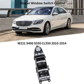 A2218215151 Управление Главным Стеклоподъемником Левого Водителя Автомобиля для Mercedes Benz W221 S400 S550 CL550 2010-2014