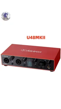 Alctron U48MKII USB одноканальный аудиоинтерфейс для записи дубляжа создания песен и более поздней модификации