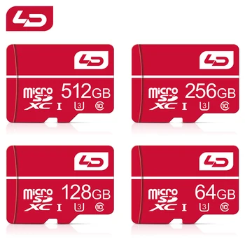 LD Mini SD Card 64 ГБ 128 ГБ 256 ГБ Карта памяти cartao de memoria tf Card для смартфона