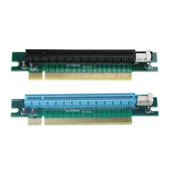 PCIE 90 градусов вправо PCIe PCIExpress 16X Extender Protector Карта адаптера для серверного шасси 1U Аксессуары