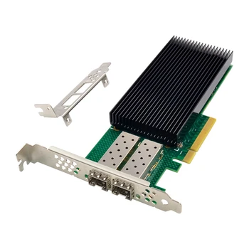 ST7328 X722-DA 10 Гигабитная Серверная Сетевая карта PCIe X8 С Двойным портом 10G SFP + Серверная Оптоволоконная Сетевая карта IWARP RDMA