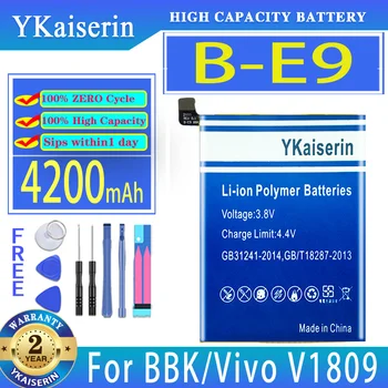 YKaiserin Аккумулятор B-E9 4200mAh Для BBK/Для Аккумуляторов мобильных телефонов Vivo V1809A V1809T V1809