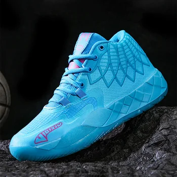 Баскетбольная обувь TopFight 2023 Melo Ball для мужчин и женщин, баскетбольные кроссовки среднего кроя, пара дышащих баскетбольных ботинок