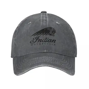 Бейсболка Унисекс с логотипом Indian Motorcycles, Гоночные Потертые Вымытые шляпы, кепка в стиле Ретро для гольфа на открытом воздухе, солнцезащитная кепка