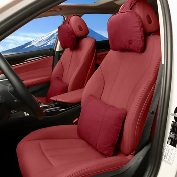 Высококачественная автомобильная подушка для талии и шеи в подголовнике BMW 3 5 серии G20 G28 G30 G38 с автоматической поддержкой шеи, Подушки для сидений, Внутренние Аксессуары