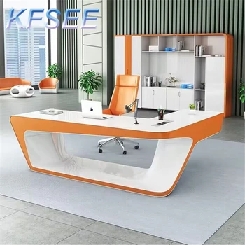 длина 160 см, роскошный офисный стол Kfsee
