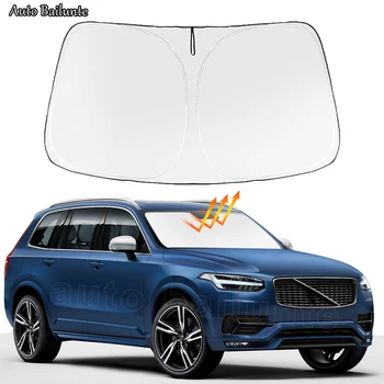 Для Volvo XC60 2018 2019 2020 2021 2022 2023 Автомобильный солнцезащитный козырек На переднее стекло, Козырек на лобовое стекло, Солнцезащитный Козырек 2023 Аксессуары
