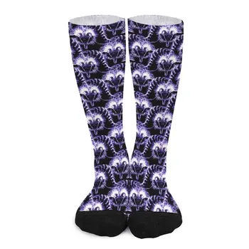 Дурацкие фиолетовые носки Weasel, носки эстетической роскоши, носок