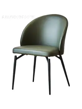 Индивидуальный Итальянский Современный Минималистичный Дизайнерский Обеденный стол и стулья для ресторана 2021 года, Новый Легкий Обеденный стул с роскошной спинкой