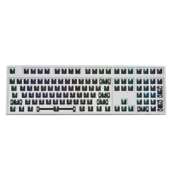 Комплект клавиатуры EPOMAKER GK108S Bluetooth 5.1 с возможностью горячей замены, с RGB-подсветкой, интерфейс Type-C, полностью программируемый