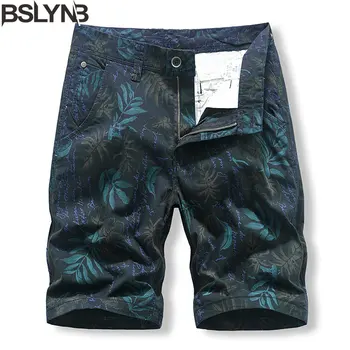 Летние мужские повседневные шорты с мужским крутым камуфляжным принтом, пляжные короткие брюки для улицы