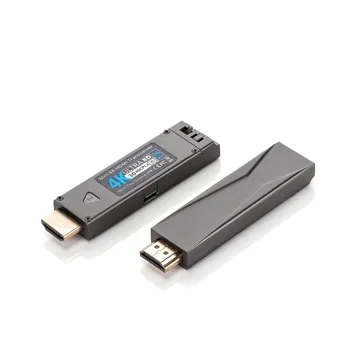 Мини-приемопередатчик Однорежимный 4K HDMI-совместимый волоконно-оптический удлинитель SM HD-MI емкостью 10 ГБ