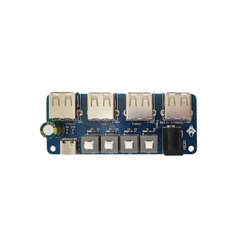 Модуль расширения мощности Модуль кнопочного управления Источник питания 5 В 4-полосный USB Распределительный щит Концентратор питания
