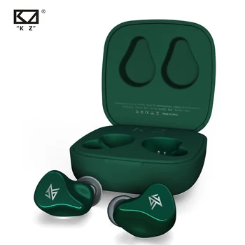 Наушники KZ Z1 TWS, Двойные магнитные Динамические Игровые Наушники С Сенсорным Управлением, Шумоподавляющая Спортивная Гарнитура, совместимая с Bluetooth