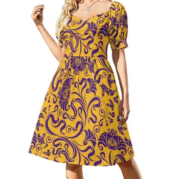 Новинка Baton Rouge - летнее женское платье без рукавов с цветочным рисунком 2023, сексуальное платье, сексуальные короткие платья, дерзкое длинное женское платье