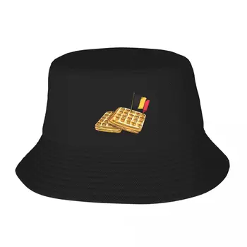 Новые бельгийские вафли -лучшая широкополая шляпа с застежкой на спине, модная пляжная дизайнерская шляпа, шляпы для дальнобойщиков, мужская женская шляпа