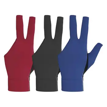 Перчатка для бассейна, левый бильярдный кий, спортивная перчатка для бильярда, подходит для левой Или правой руки, Дышащие Регулируемые спортивные перчатки для