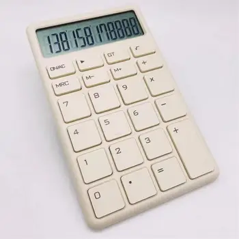 Прочный офисный калькулятор, Портативный школьный калькулятор, чувствительная кнопка, арифметический калькулятор, 12-значный Маленький студенческий калькулятор