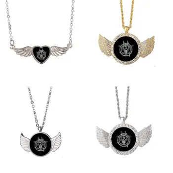 Самый продаваемый Агнец Божий Foa Ожерелье с Крыльями Ангела Красивая Подвеска Модные ювелирные изделия