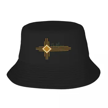 Символ штата Нью-Зия, Нью-Мексико, панама для гольфа, рыболовная шляпа, Бейсболка, женская шляпа, мужская