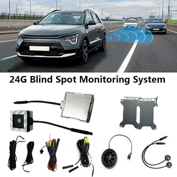 Система радарного обнаружения слепых зон автомобиля, установленная на 10 м, изменение полосы движения автомобиля и объединение линий Вспомогательный инструмент мониторинга слепых зон BSD V2