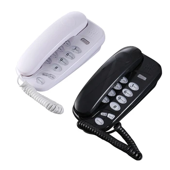 Стационарный настенный телефон KXT-580, портативный мини-телефон, настенный телефон