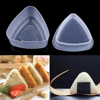 Форма в форме треугольника, суши, Рисовый шарик Онигири, пресс для Бенто, пресс-форма для изготовления