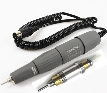 Шпиндель с ручкой STRONG 210 SDE-H37L1 для микромотора, наконечник, электрическая маникюрная машинка для маникюра, электрическая дрель для ногтей