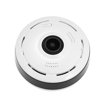 360-Градусная Панорамная Камера Видеонаблюдения Wifi 1080P HD Беспроводная VR-Камера С Дистанционным Управлением Камера Наблюдения P2P EU Plug