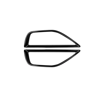 RHD Ярко-черная рамка внутренней ручки двери автомобиля Декоративная наклейка для салона автомобиля TOYOTA GR86 Subaru BRZ 2021-2023