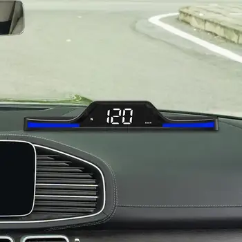Время отображения на дисплее автомобиля Высокопроизводительный автомобильный аксессуар Plug and Play Простая установка G15 HUD GPS Спидометр для грузовиков
