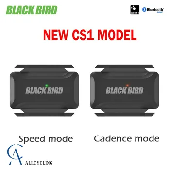 Датчик частоты вращения BLACKBIRD CS1 Bluetooth ANT Компьютерный спидометр с двойным датчиком Аксессуары для велосипедов, совместимые с Garmin Strava