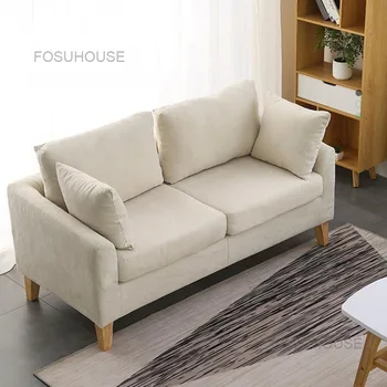 Диваны для гостиной в скандинавском стиле для маленькой квартиры, креативная мебель для гостиной, диван-кресло из ленивой ткани, Домашний досуг, Балкон, Односпальный диван