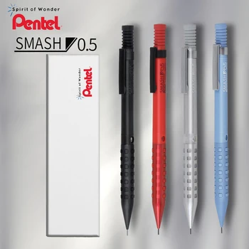 Механические карандаши Pentel Q1005 Smash, ограниченная серия, универсальный карандаш с низким центром тяжести, 0,5 мм, школьные принадлежности для рисования