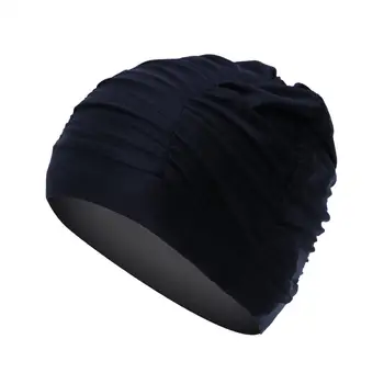 Шапочка для плавания многоразового использования Прочная удобная шапочка для плавания премиум-класса для взрослых для длинных и коротких волос Спорт Серфинг Лето Пляж Женщины